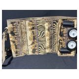 Jade African Safari Tapestry Rolling Tote Bag