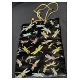 Dragonfly Brocade Jewelry Roll