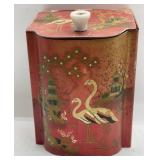 MCM Baret Ware Chinoiserie Tin Canister