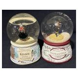Snow Globes Kirsten & Samantha 6in