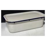Vintage Enamel Refrigerator Box