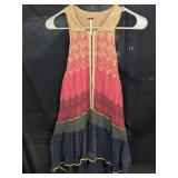 Free People Sleeveless Knit Hi Low Sweater Top