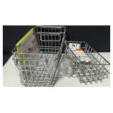 Dazz & Kenny Chrome Stacking Baskets 4