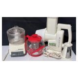 Salad Shooter Processor Glass Tea Pot