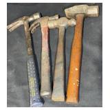 Vintage Hammers Lot Of 4