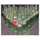 Vintage Glass Coke Bottles 34 Bottles