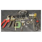 Assorted Tools Scissors Screw Driver & More