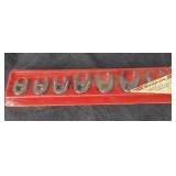 Snap-On 7pc 3/8ï¿½ Drive Nut Wrench Set  NIB
