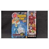 Toy Biz & Hasbro Invisible Woman (94) & Ironman