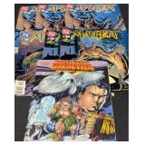 7 Battlestar Galactica & Man-Bat Comics