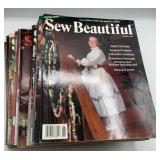 Sew Beautiful Sewing Magazines 1988-2000