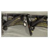 4 Hand Crafted Wrought Iron Shelf Brackets