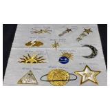 Embroidery Sample Board Sheet #1
