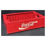 Vintage Coca-Cola Plastic Crate 18.25x11.75x5.5in