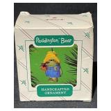 2Vintage 1986 Hallmark Paddington Bear Ornament