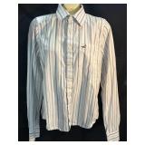 Hollister Long-Sleeve Button-Down Shirt Sz L