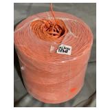 Large Orange Poly Baler Twine Roll 8.5in
