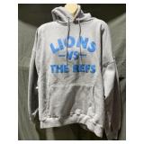 Detroit Lions vs The Refs Hoodie Menï¿½s 2XL