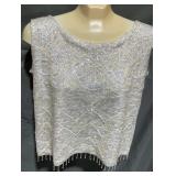 Vintage Hong Kong Sequined Evening Top