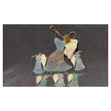 Stained Glass Angel Ornament