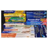 Assorted Aluminum Wax Paper & More