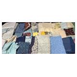 Fabric Remnants Assortment for Quilting & Sewing