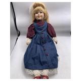 24in Porcelain Collector Doll
