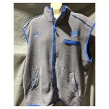 Detroit Lions Puma Fleece Vest XL