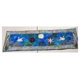 Handmade Quilted Table Runner 51x14.5in