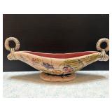 Hull Pottery Blossom Flite T-10 Console Bowl