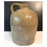 Antique Salt-Glazed Stoneware Jug
