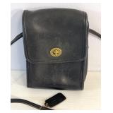 Coach Scooter Vintage Bag Black Leather