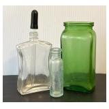 Apothecary & Hair Tonic Jars & Vials Small Bottles