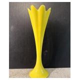Freeman McFarlin Pottery Yellow Vase