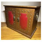 Mid Century Wood Jewelry Chest Box