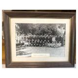 Milford, MI 1946 VJ Day Celebration Photo Framed