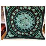 Appliqué Mandela Vintage Handcrafted Textile