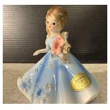 Josef October Opal Birthday Girl Figurine