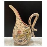Hull Pottery Blossom Flite T3 Pitcher Vase