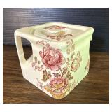 Clarice Cliff Charlotte Square Cube Teapot