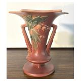Roseville Pottery Bleeding Heart Flared Vase