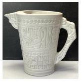 Frankoma Pottery Mayan-Aztec 7D Pitcher
