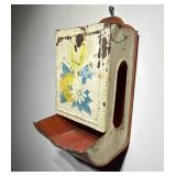 Painted Metal Match Holder