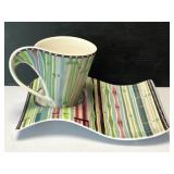 Villeroy & Boch New Wave Caffè Bambu porcelain