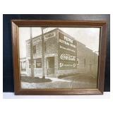 Coca Cola Midway Bottling Works Framed Photo