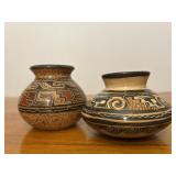 Costa Rica Guaitil Chorotega Pottery Vases