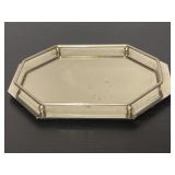 Octagonal Mirrored Vanity Tray