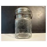 Queen Glass Canning Jar Bail Top Mason Wide Mouth