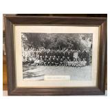 Milford, MI 1946 VJ Day Celebration Photo Framed