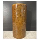 Haeger Pottery Tortoise Shell Cylinder Vase
